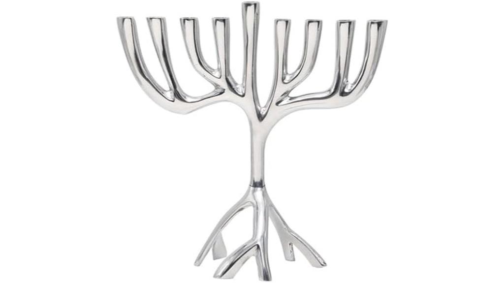 modern tree of life menorah