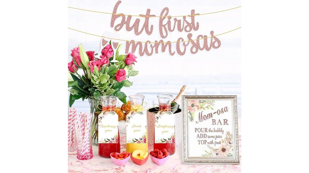 mom baby celebration