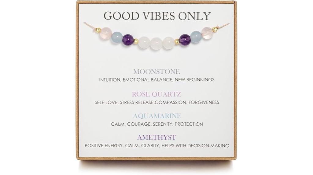moonstone women s energy bracelet