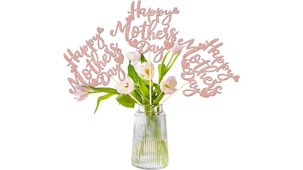 mother s day glitter decor