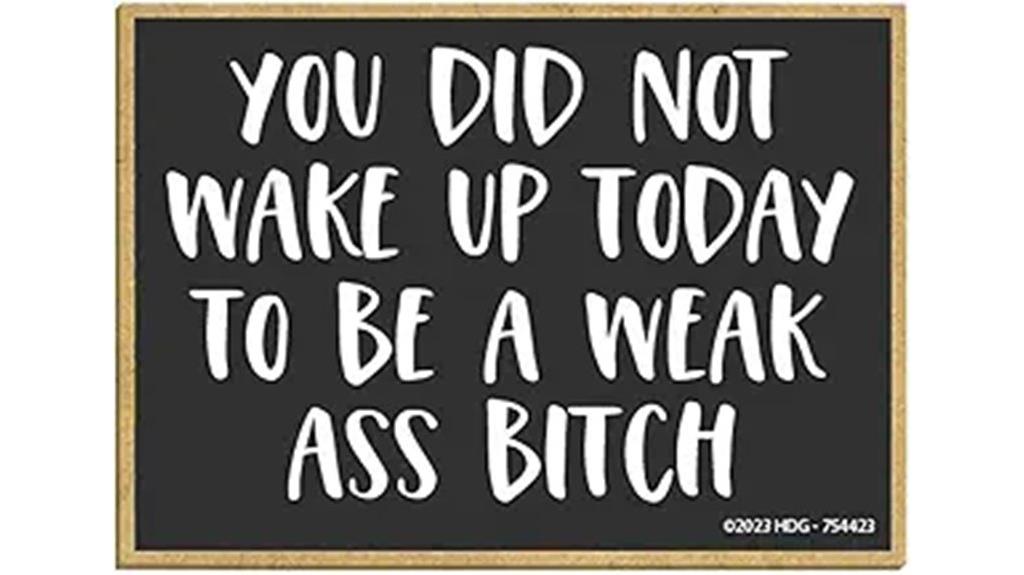 motivational magnet for refrigerator