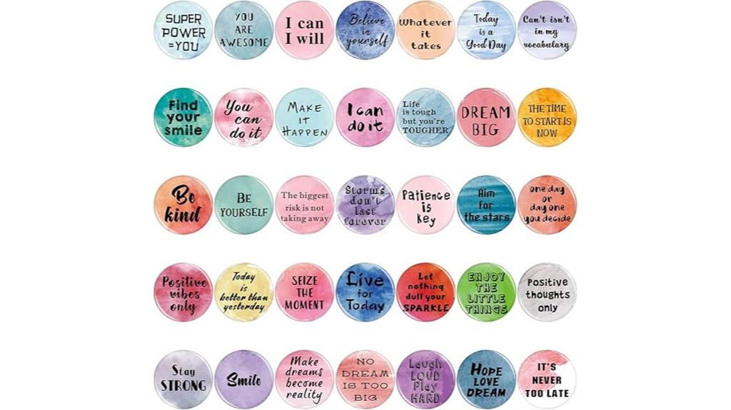 motivational magnet set