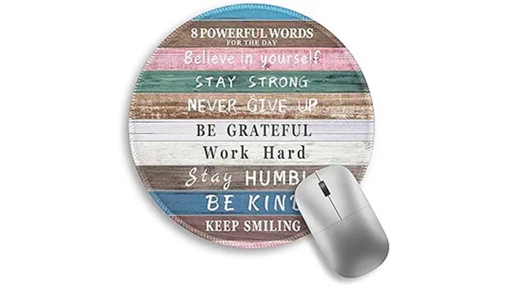 motivational mouse pad design