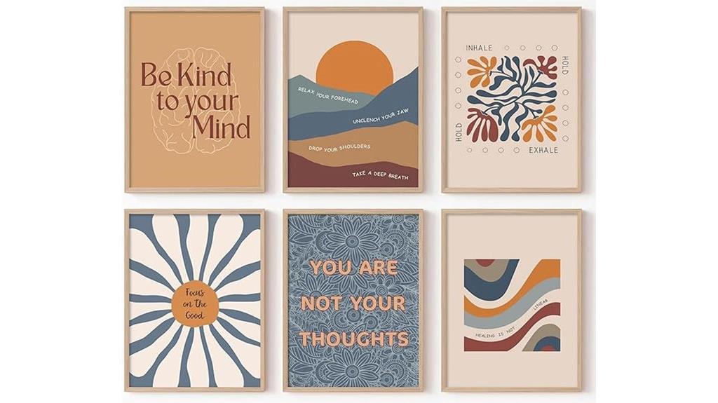 motivational office wall art