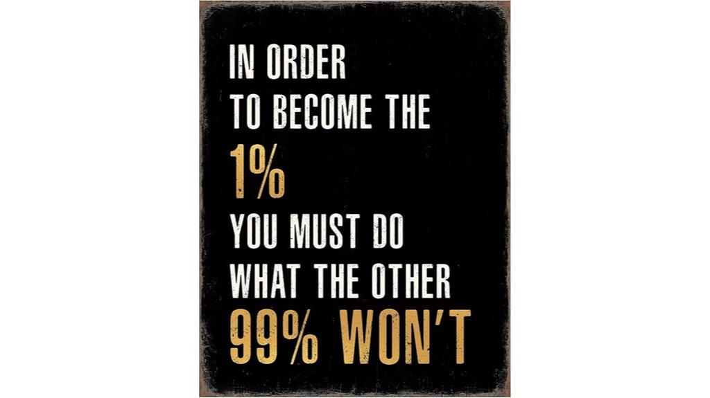 motivational office wall art