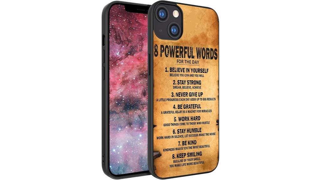 motivational phone case designs