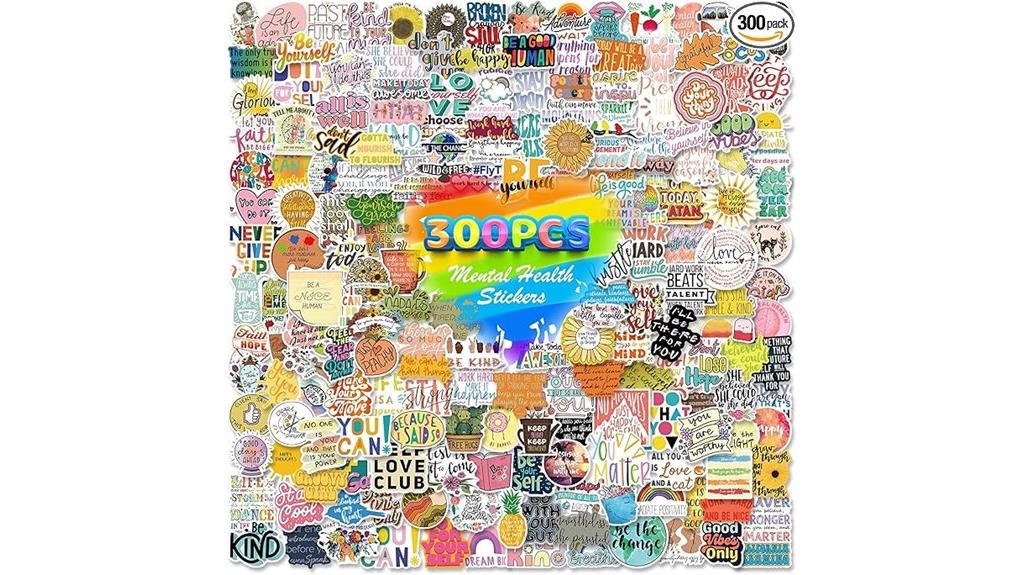 motivational quotes decal set