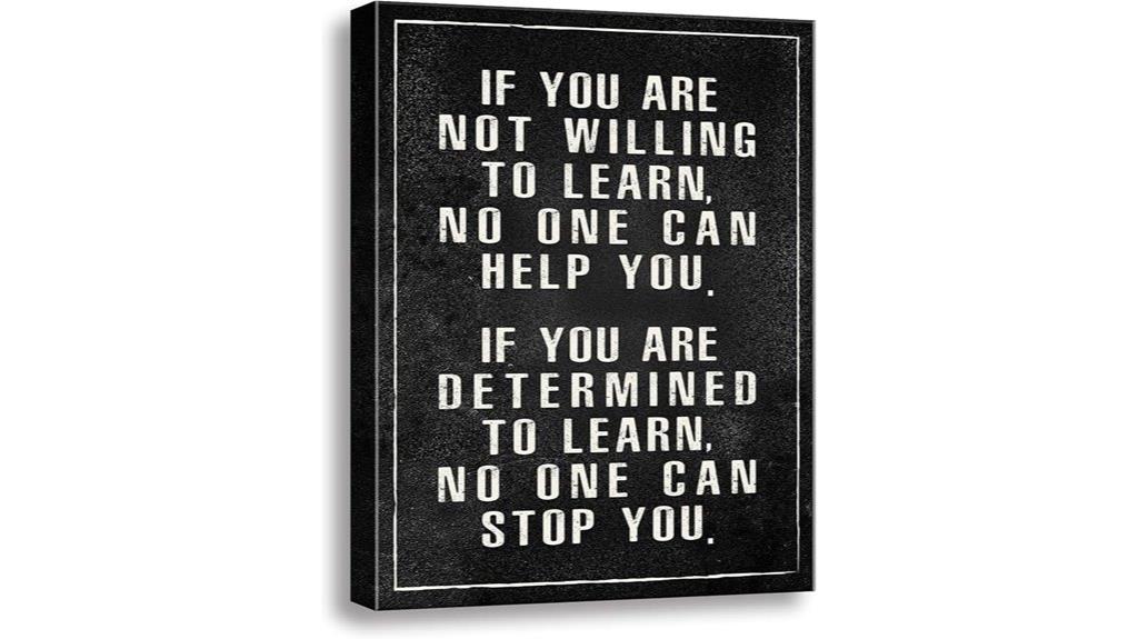 motivational wall art