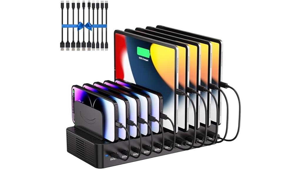 multi port usb charging station