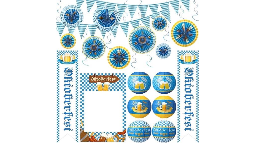 oktoberfest party decor kit