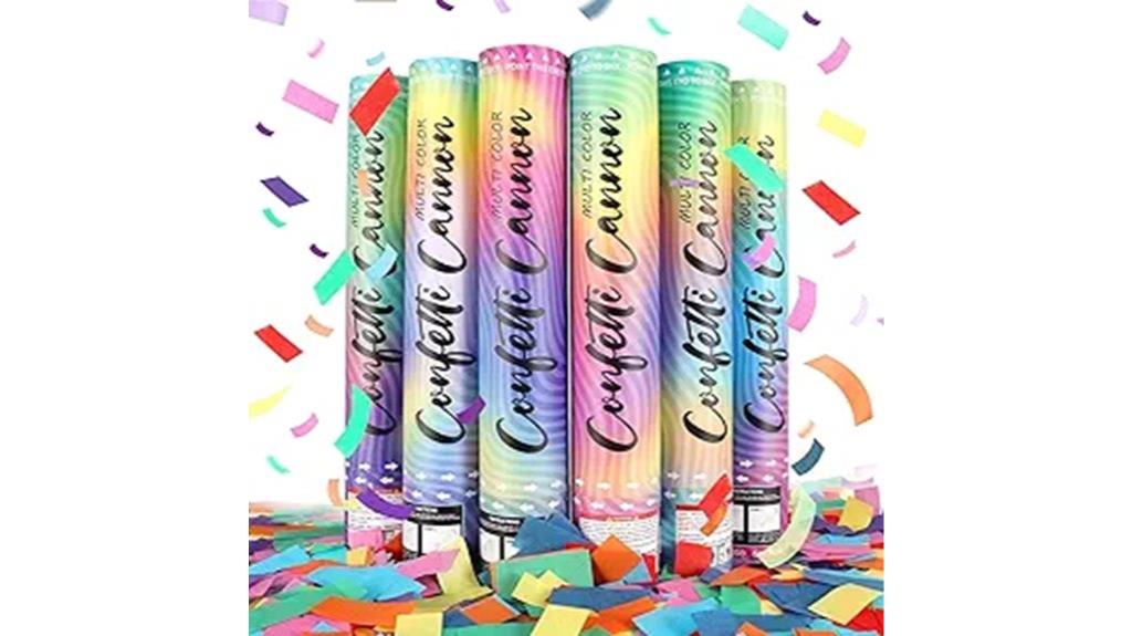 party confetti popper set