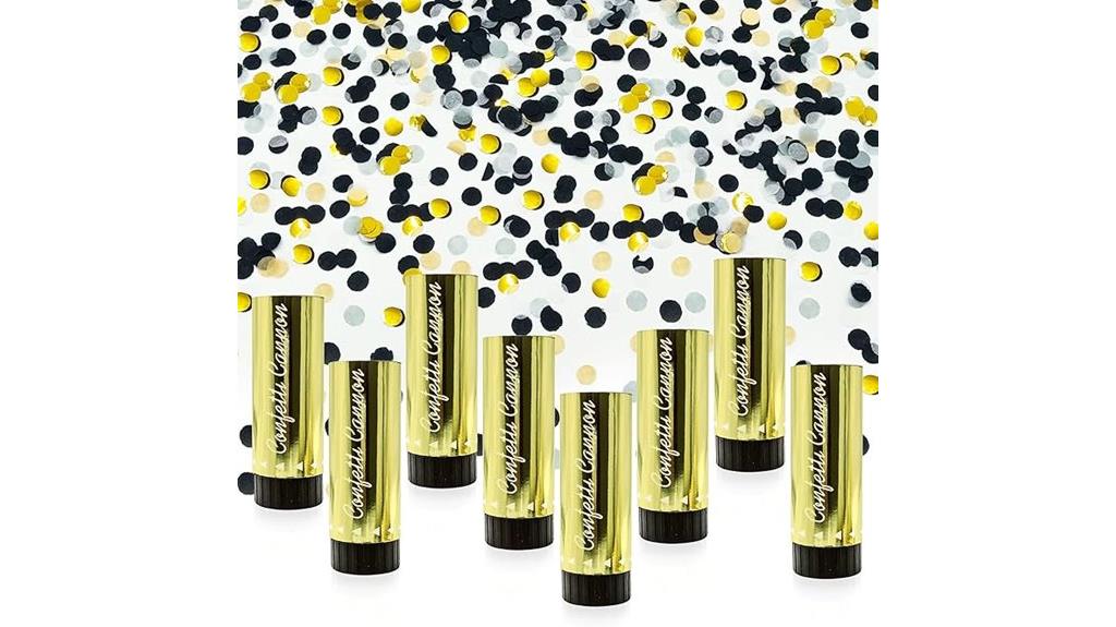 party confetti poppers pack