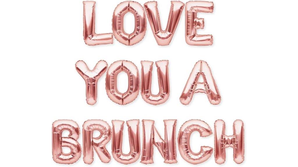 party forever love balloon