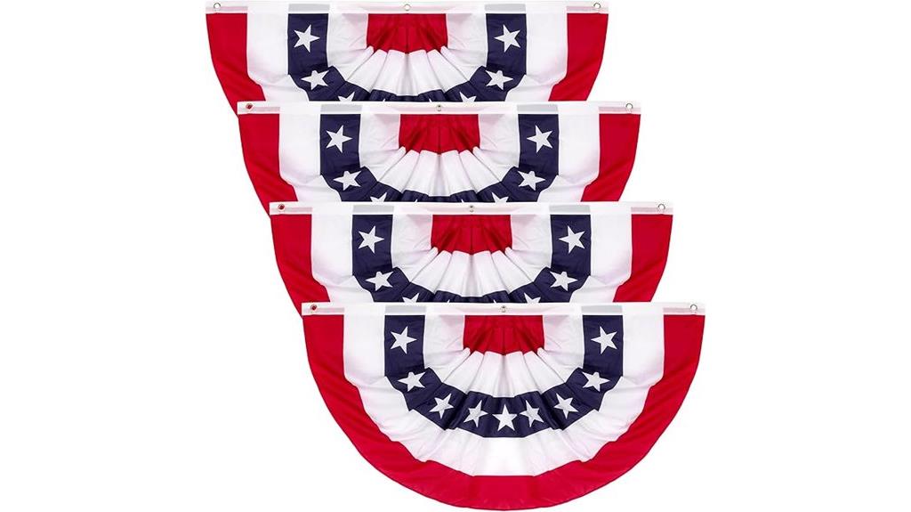 patriotic party banner set
