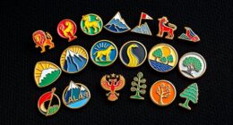 perseverance badge enamel pins