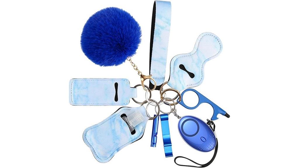 personal safety alarm keychain