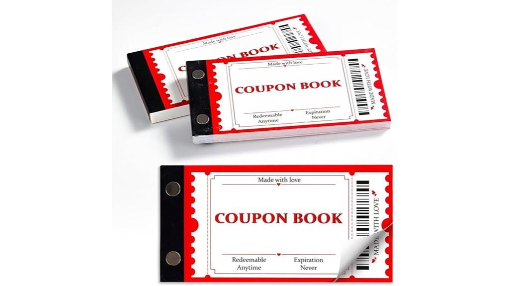 personalized coupon book