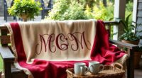 personalized cozy couples blankets