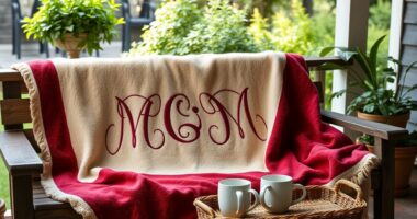 personalized cozy couples blankets