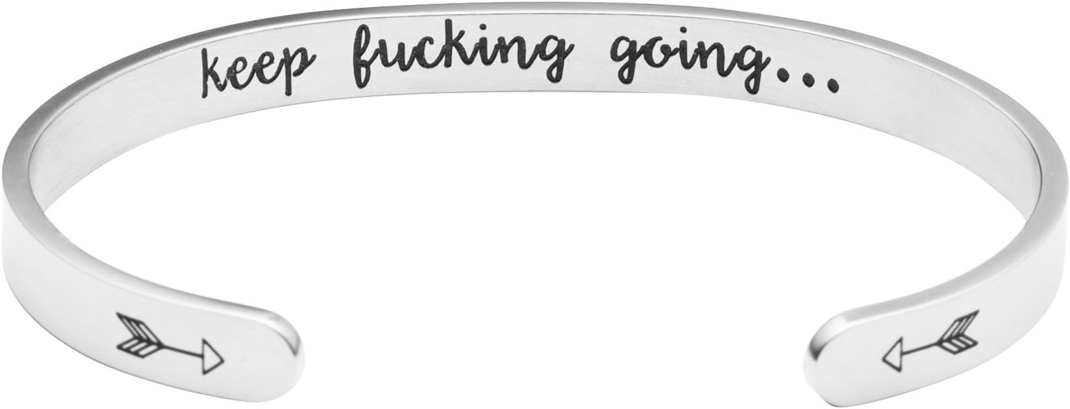 personalized inspirational women s bracelet