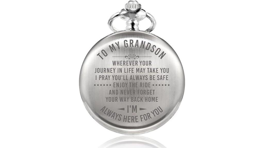 personalized men s pocket watch