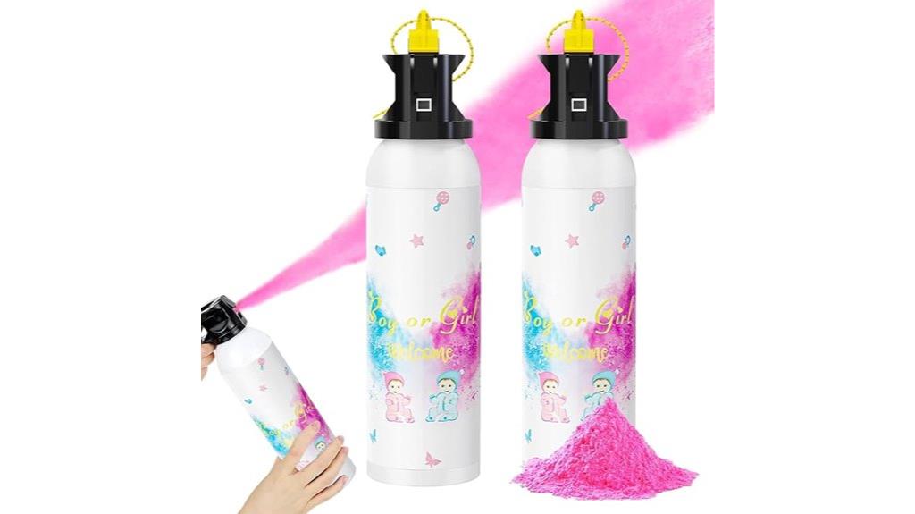 pink fire extinguisher set