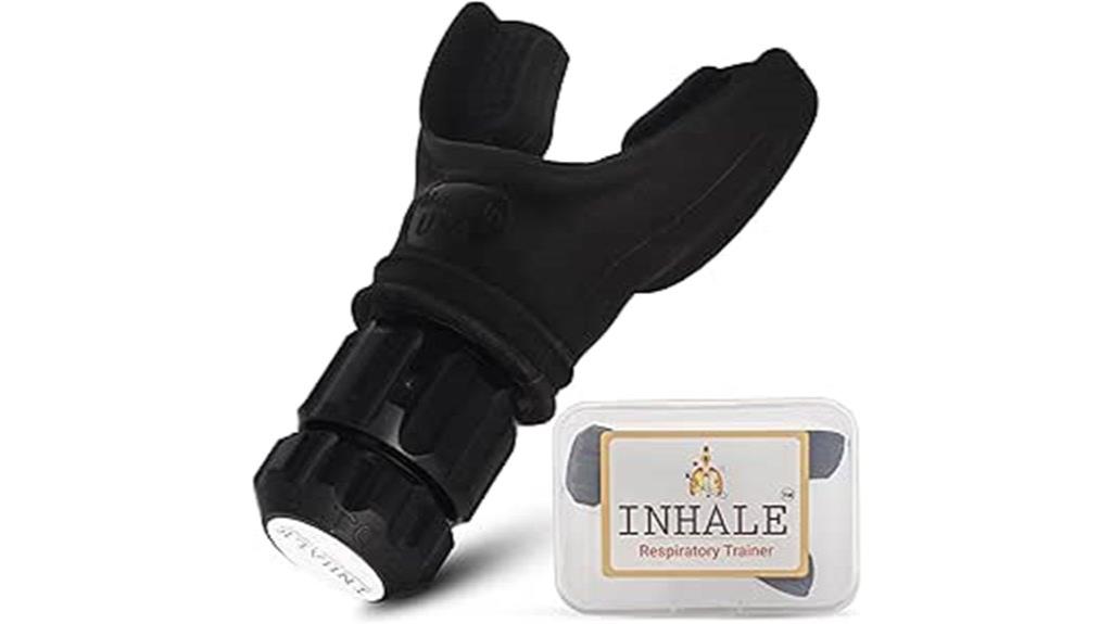 portable breathing exercise device