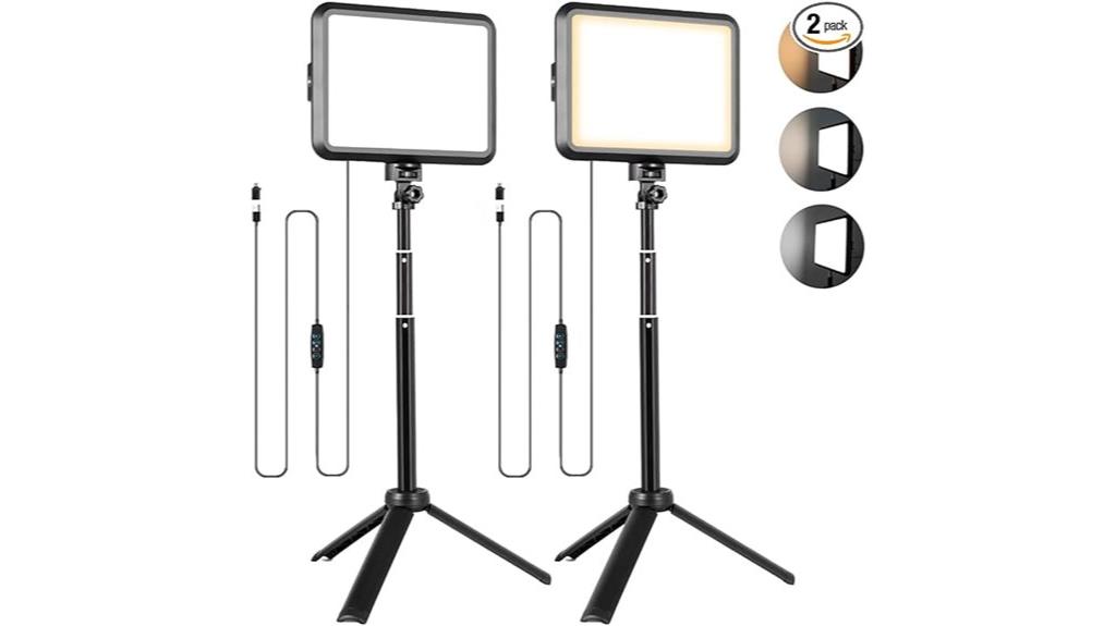 portable led video lights