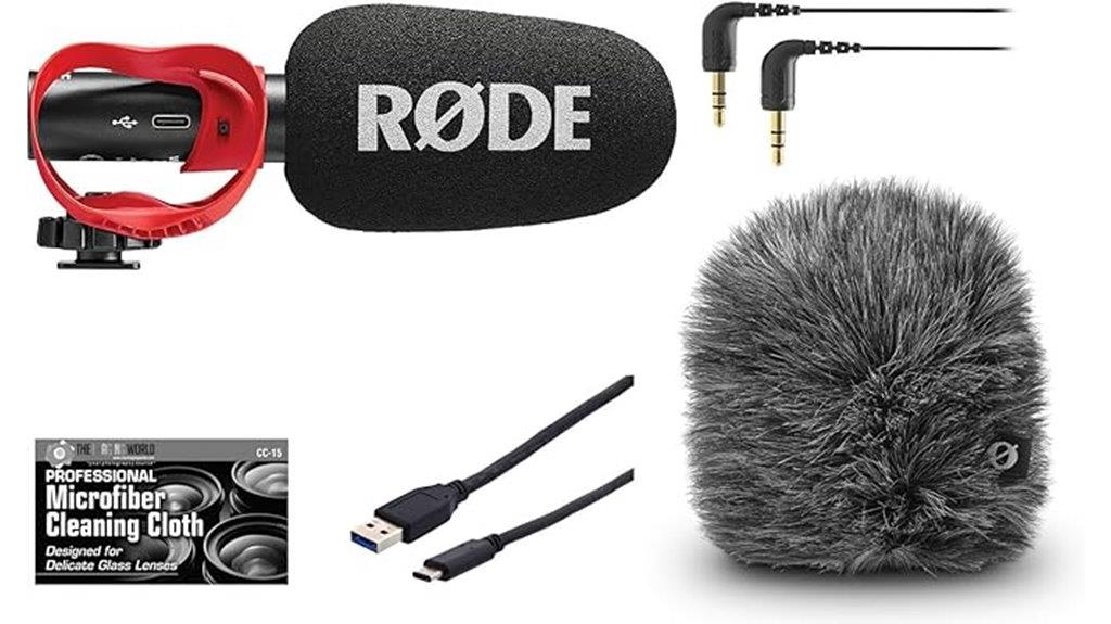 portable on camera shotgun microphone