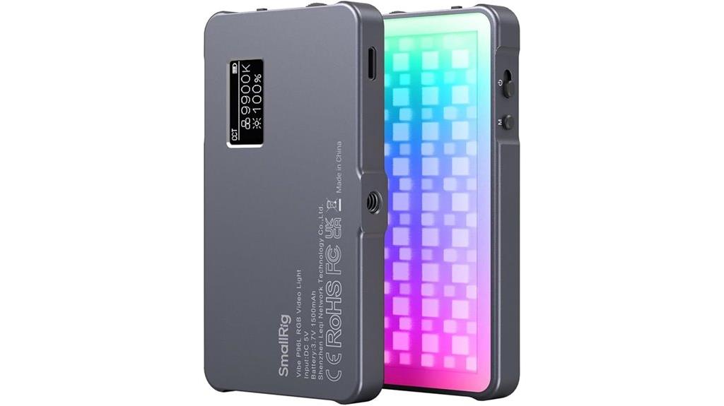 portable rgb led light