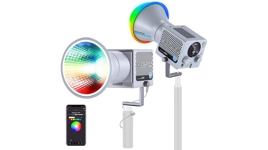 portable rgb led light