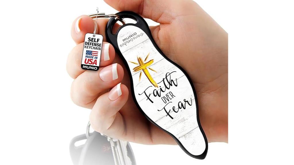 portable self defense keychain