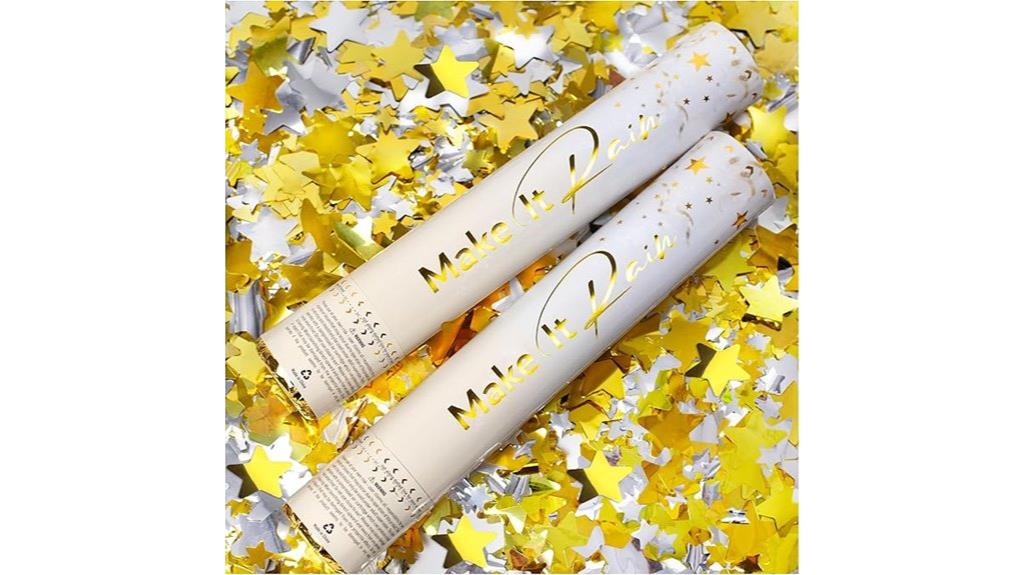 primepure 2 pack confetti cannons