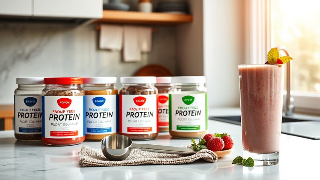 protein sugar calories purity