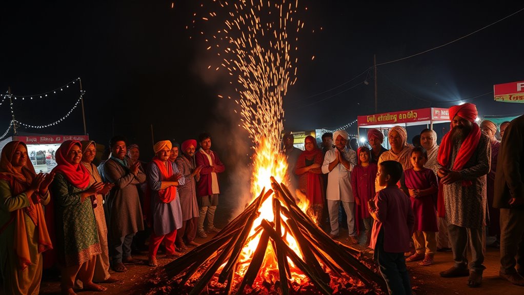 punjabi bonfire festival celebrations