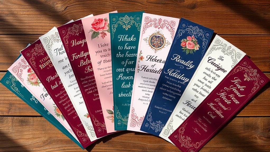 quote bookmarks for reading