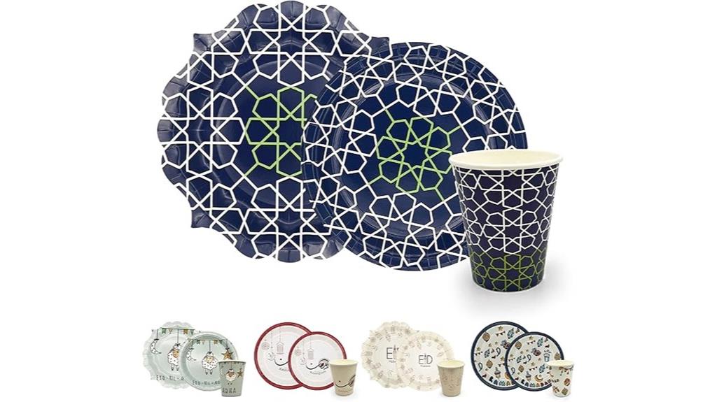 ramadan eid disposable dinnerware