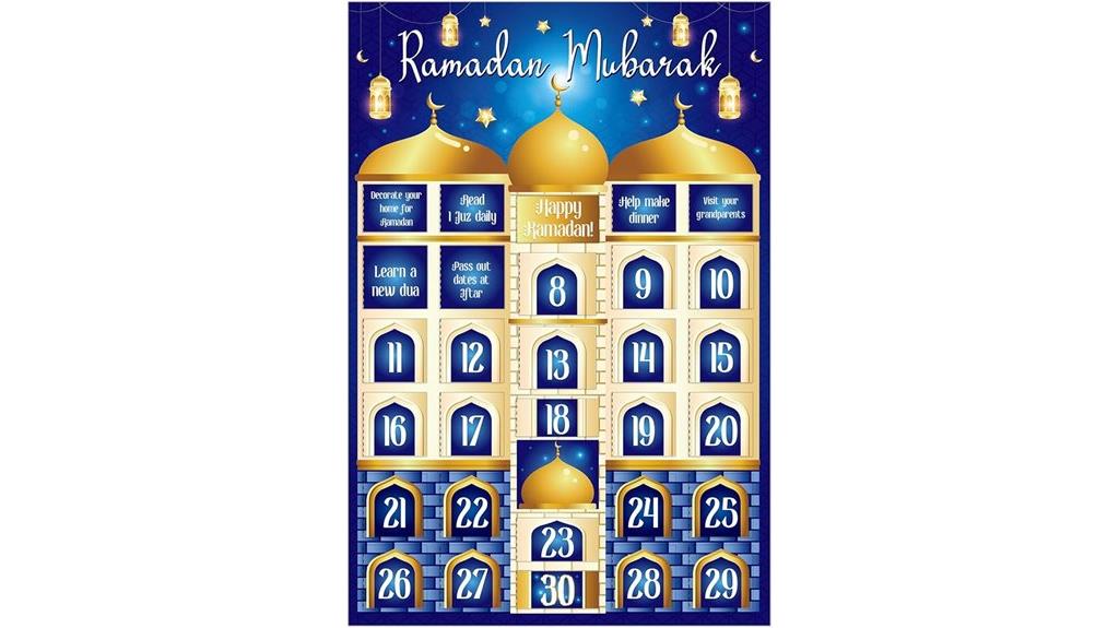 ramadan eid kids calendar