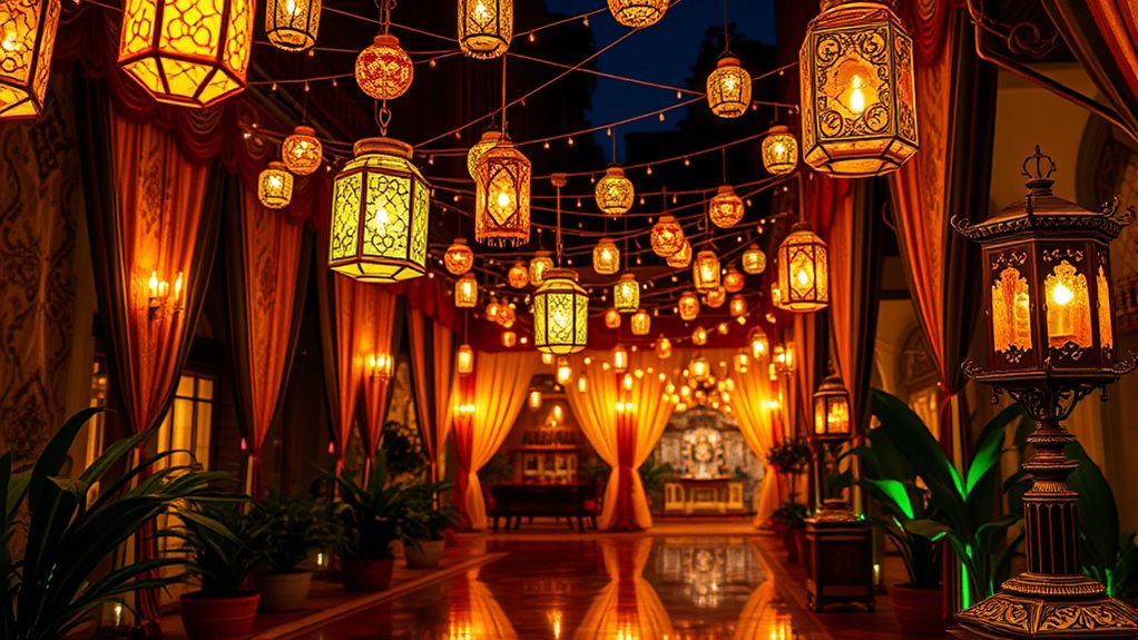 ramadan lantern string lights