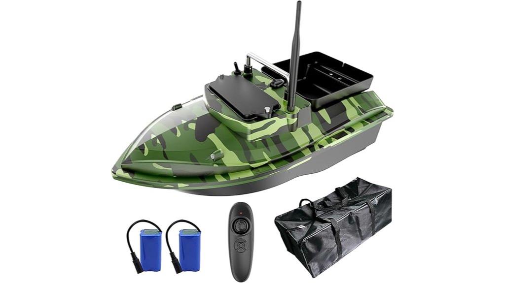 rc bait boat set