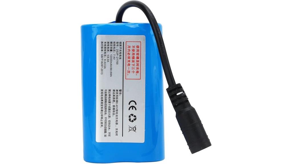 rechargeable boat battery pack