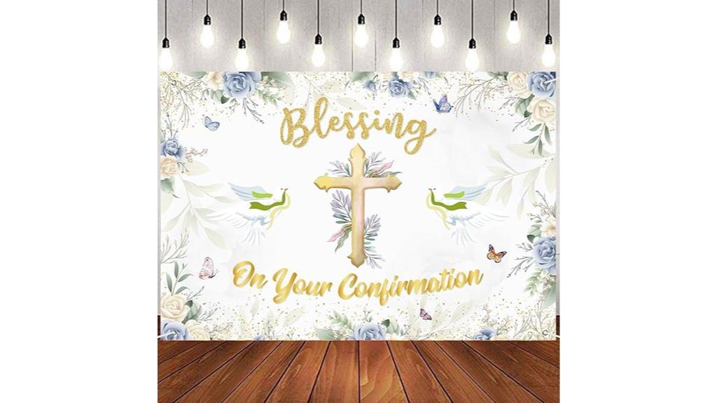religious wedding photo banner
