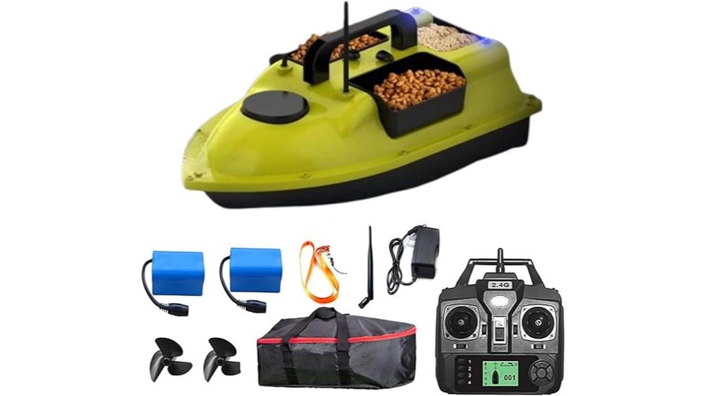 remote controlled bait boat