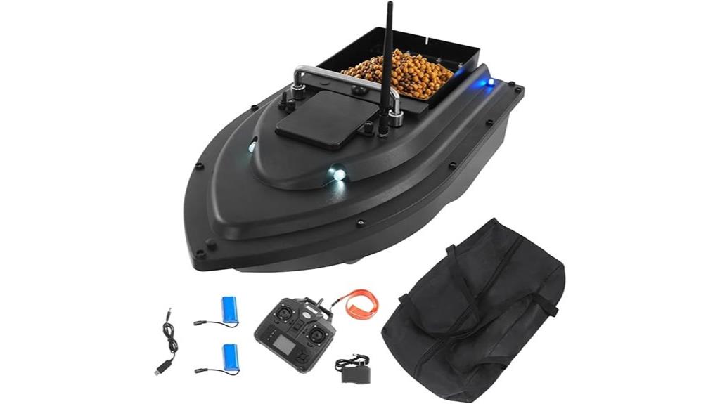 remote controlled bait boat