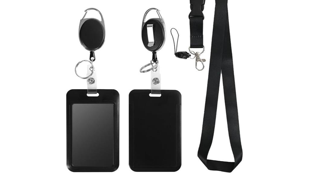 retractable badge lanyard