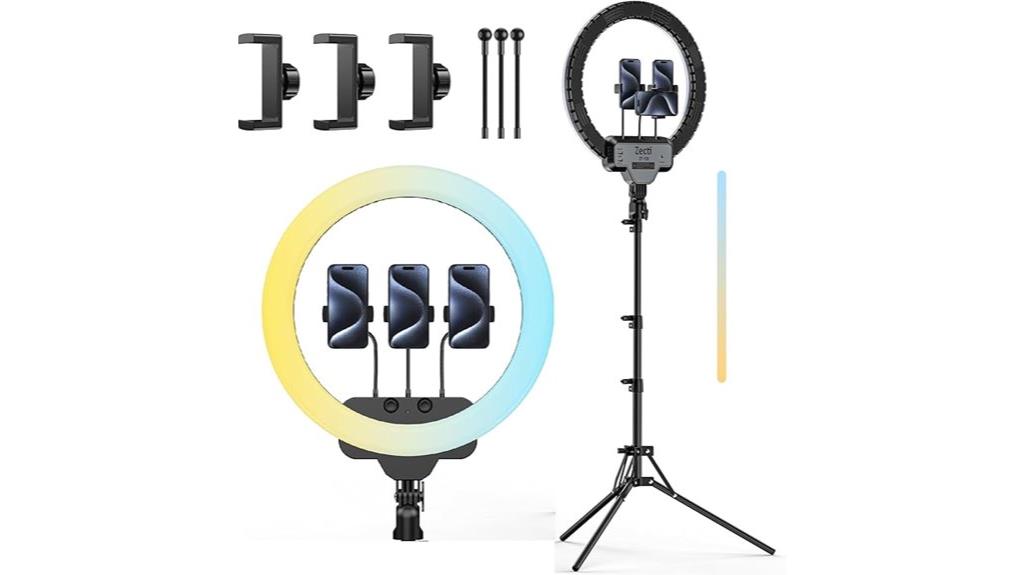 ring light with stand