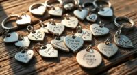 romantic couples keychain gifts