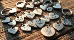 romantic couples keychain gifts