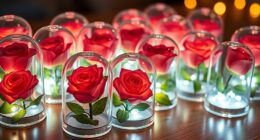 romantic led rose displays