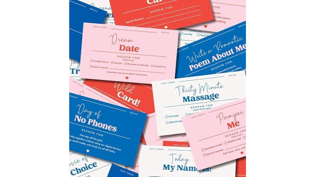 romantic love coupon ideas